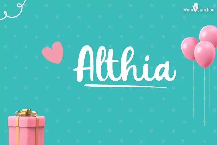 Althia Birthday Wallpaper