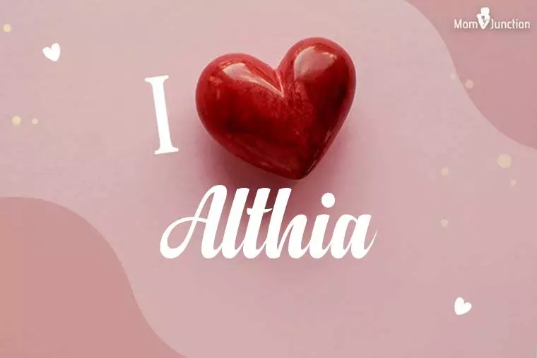 I Love Althia Wallpaper