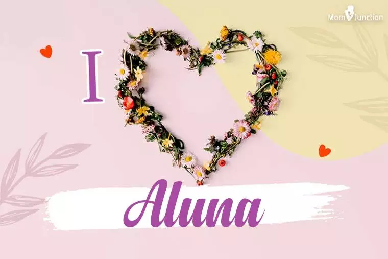 I Love Aluna Wallpaper