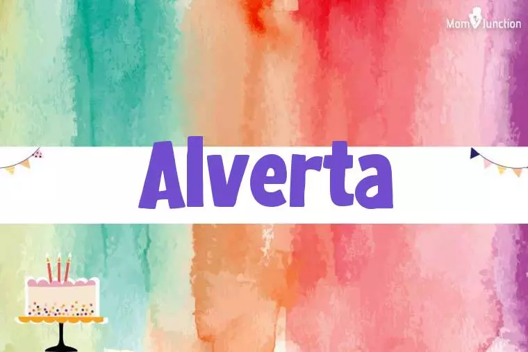 Alverta Birthday Wallpaper