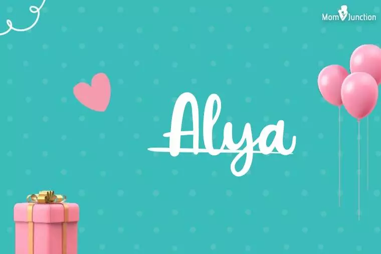 Alya Birthday Wallpaper