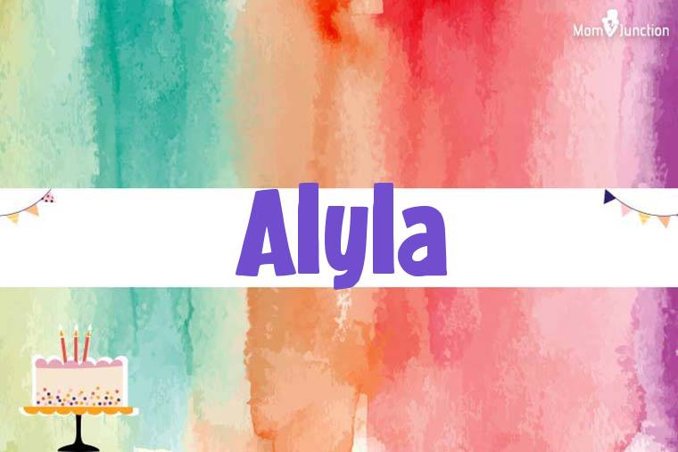 Alyla Birthday Wallpaper