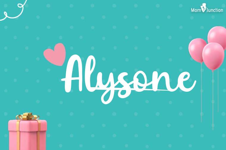 Alysone Birthday Wallpaper