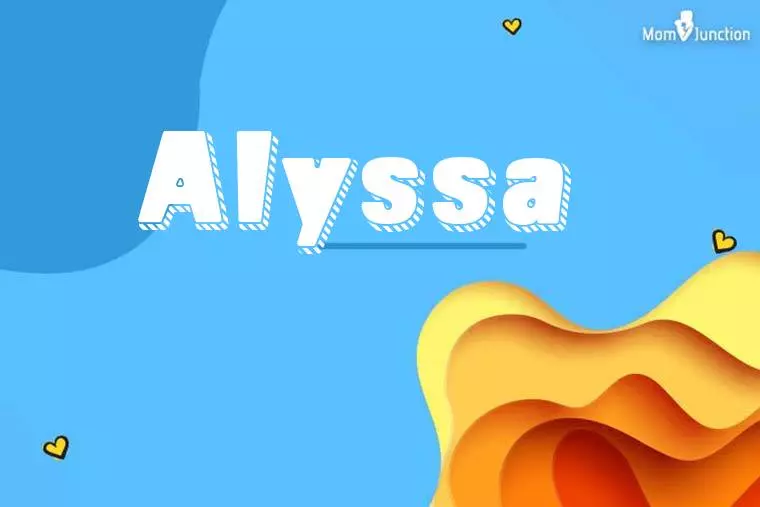 Alyssa 3D Wallpaper
