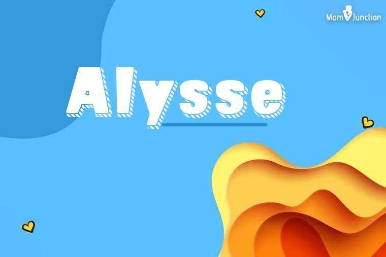 Alysse 3D Wallpaper
