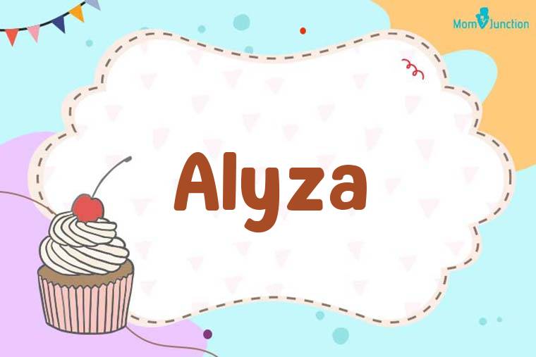 Alyza Birthday Wallpaper