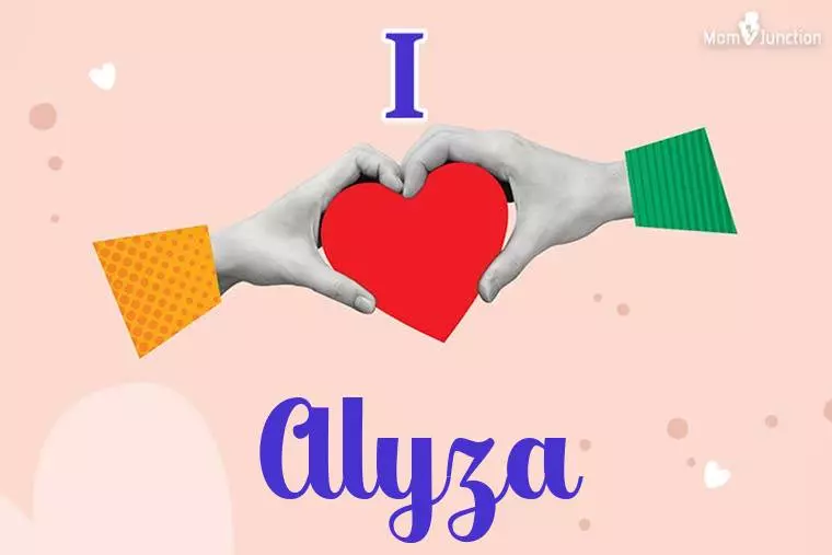 I Love Alyza Wallpaper