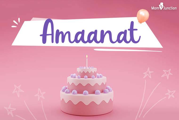 Amaanat Birthday Wallpaper