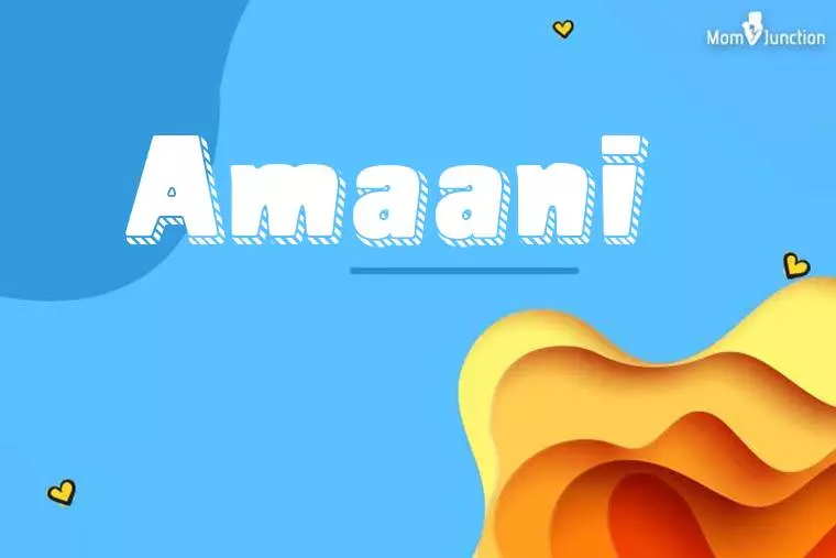 Amaani 3D Wallpaper