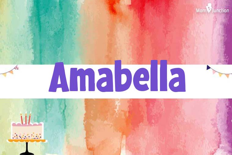 Amabella Birthday Wallpaper