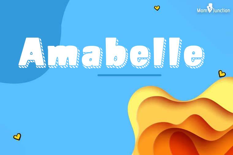 Amabelle 3D Wallpaper