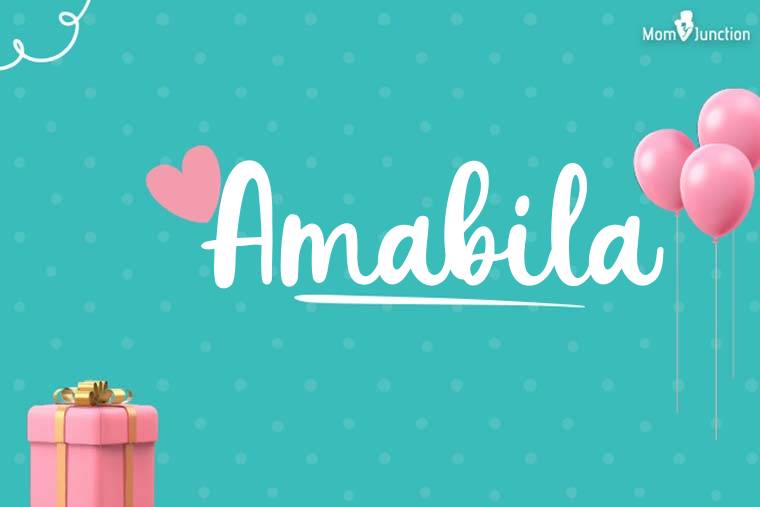 Amabila Birthday Wallpaper