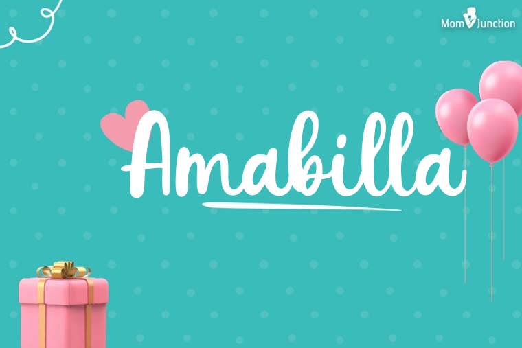 Amabilla Birthday Wallpaper
