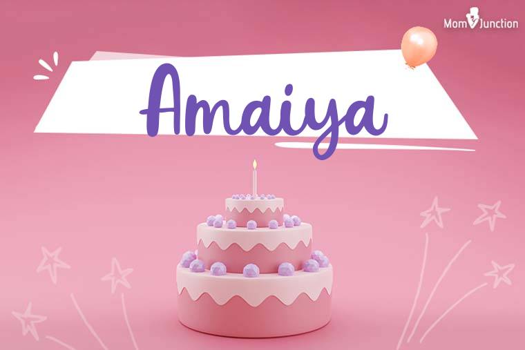 Amaiya Birthday Wallpaper