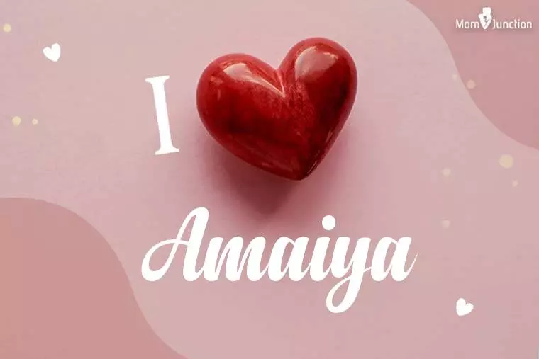 I Love Amaiya Wallpaper