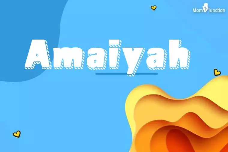 Amaiyah 3D Wallpaper