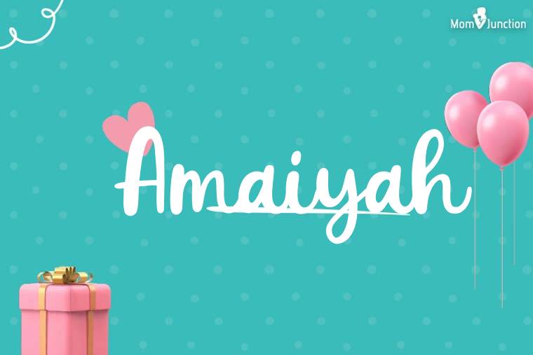 Amaiyah Birthday Wallpaper