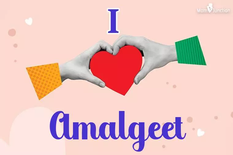 I Love Amalgeet Wallpaper