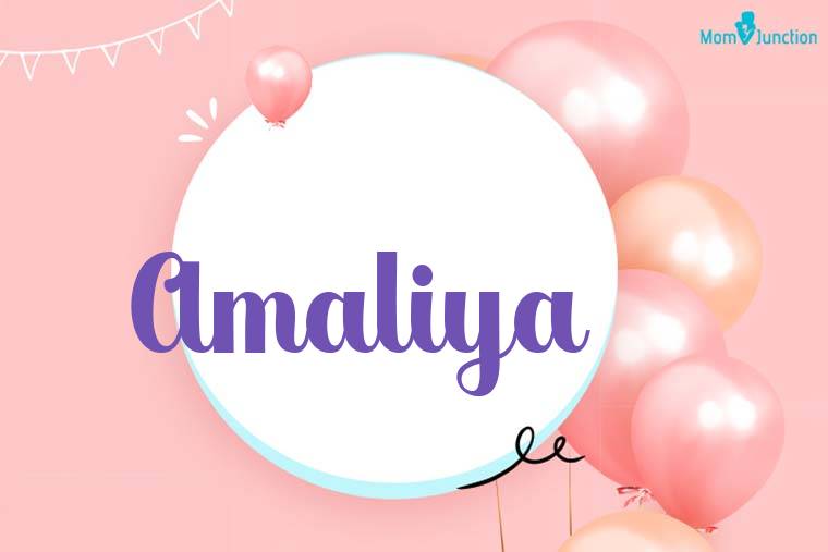 Amaliya Birthday Wallpaper