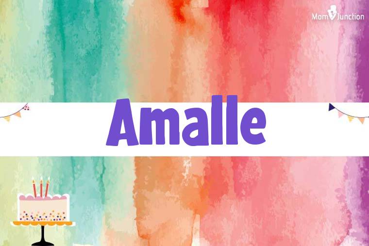 Amalle Birthday Wallpaper