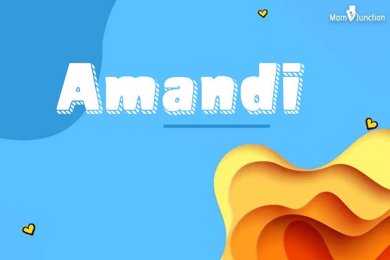 Amandi 3D Wallpaper