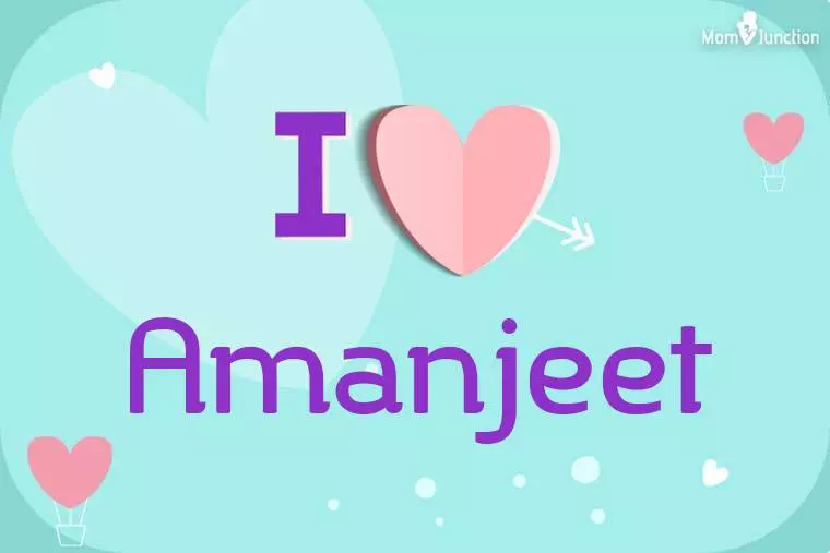 I Love Amanjeet Wallpaper