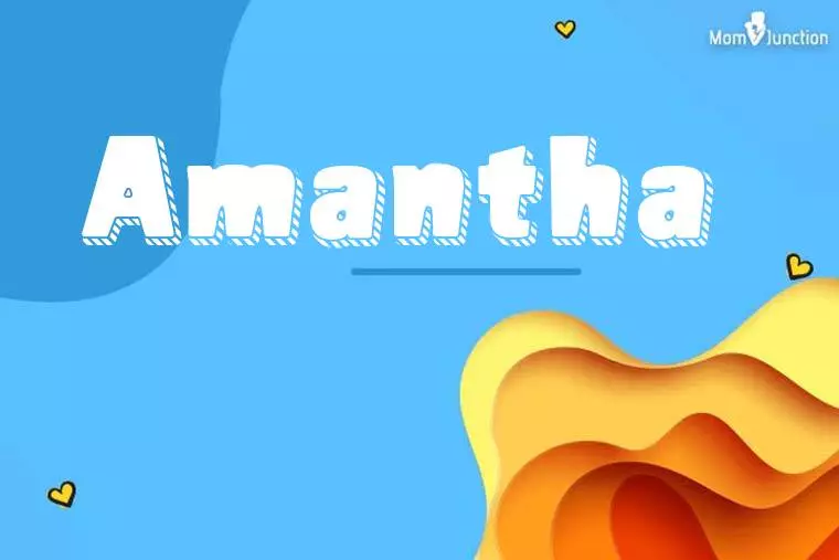 Amantha 3D Wallpaper