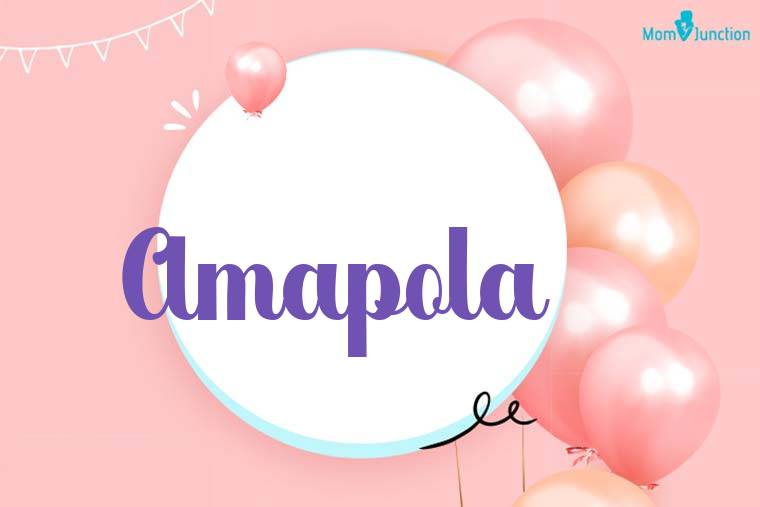 Amapola Birthday Wallpaper