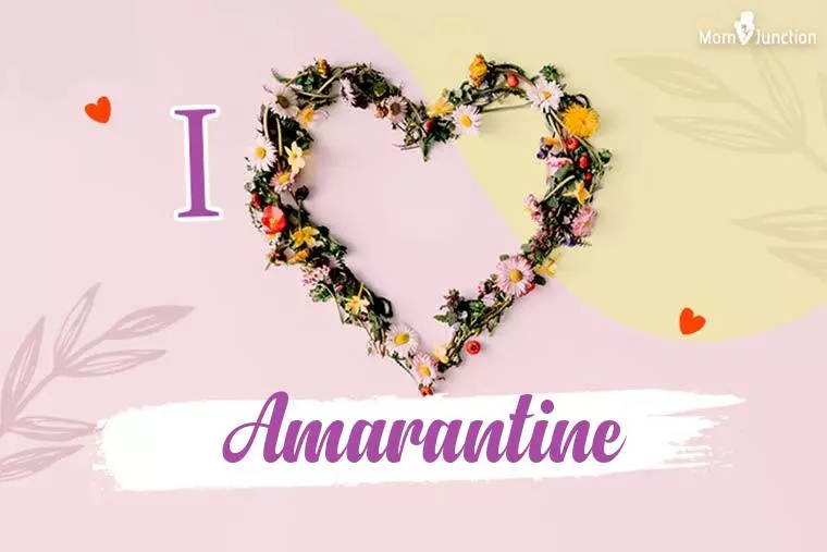 I Love Amarantine Wallpaper