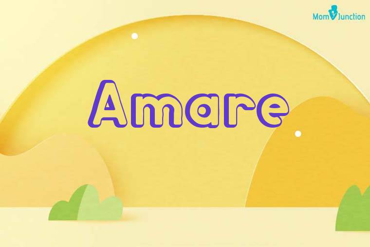 Amare 3D Wallpaper