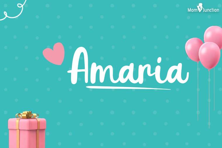 Amaria Birthday Wallpaper