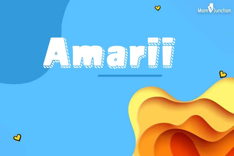 Amarii 3D Wallpaper