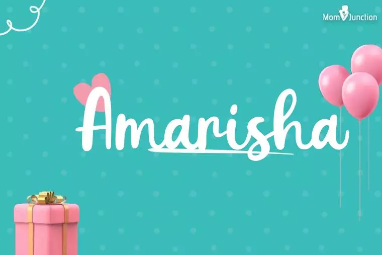 Amarisha Birthday Wallpaper