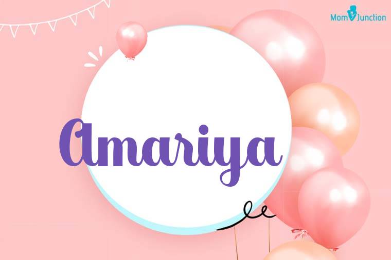 Amariya Birthday Wallpaper