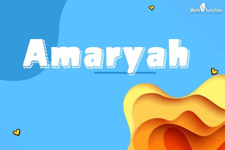 Amaryah 3D Wallpaper