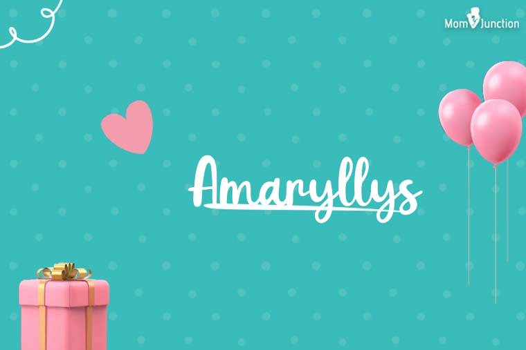 Amaryllys Birthday Wallpaper