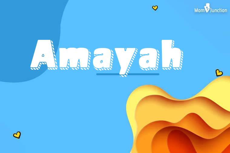 Amayah 3D Wallpaper