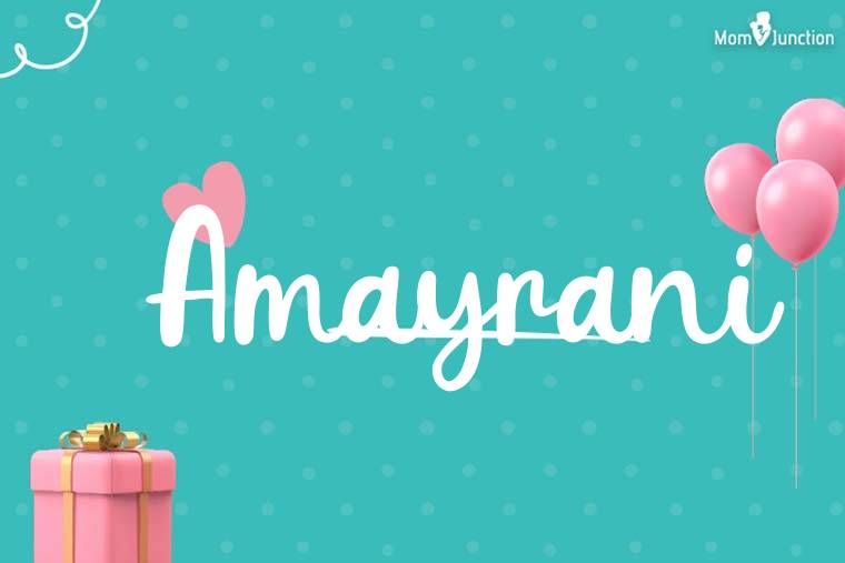 Amayrani Birthday Wallpaper