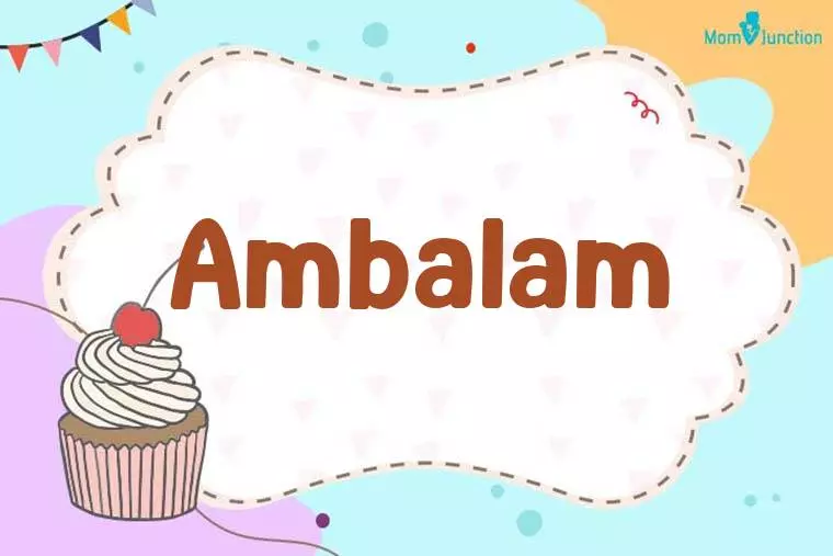 Ambalam Birthday Wallpaper