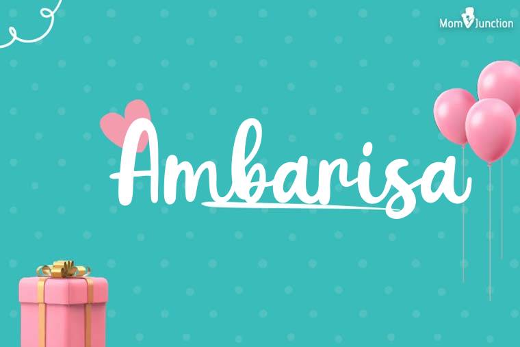 Ambarisa Birthday Wallpaper