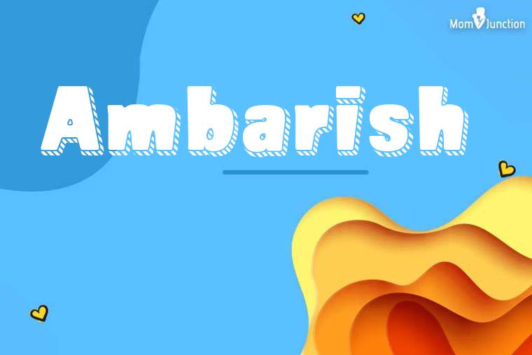 Ambarish 3D Wallpaper