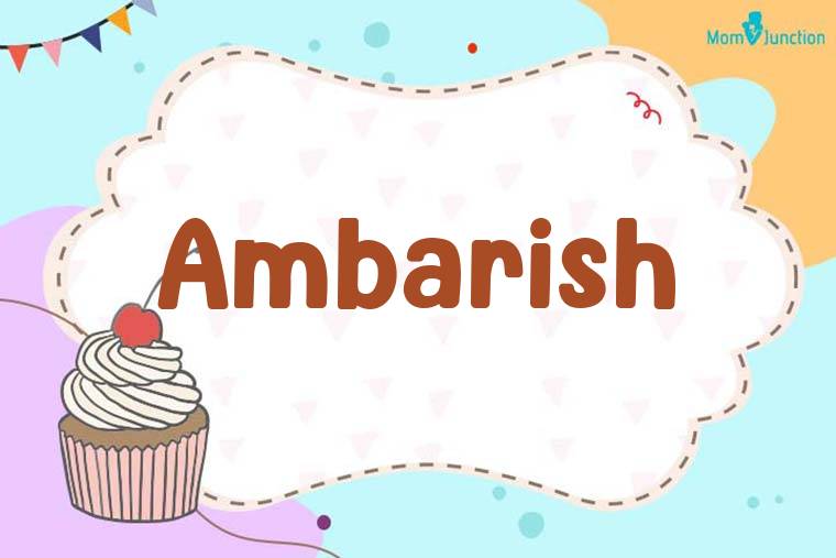 Ambarish Birthday Wallpaper