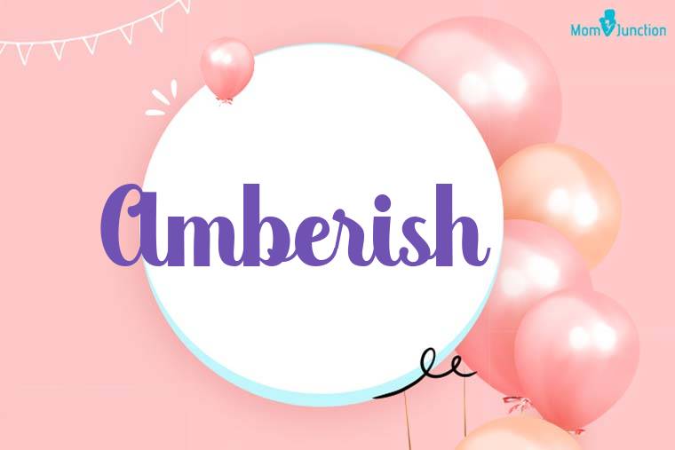 Amberish Birthday Wallpaper