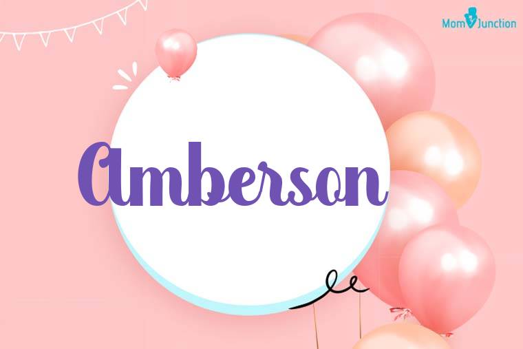 Amberson Birthday Wallpaper