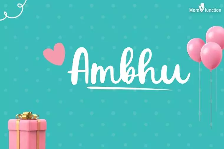 Ambhu Birthday Wallpaper