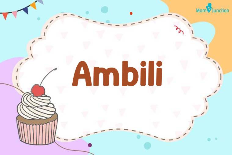 Ambili Birthday Wallpaper