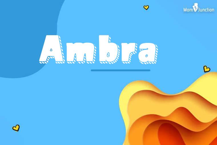Ambra 3D Wallpaper