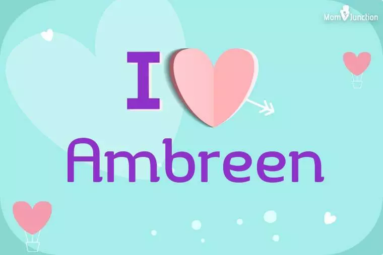 I Love Ambreen Wallpaper