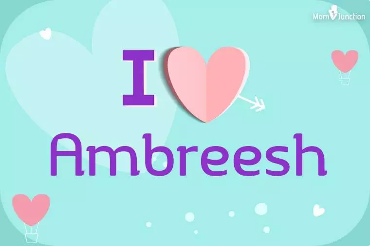 I Love Ambreesh Wallpaper