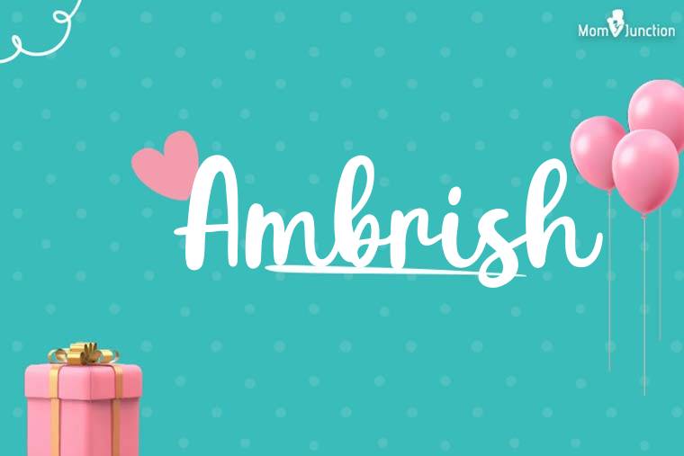 Ambrish Birthday Wallpaper